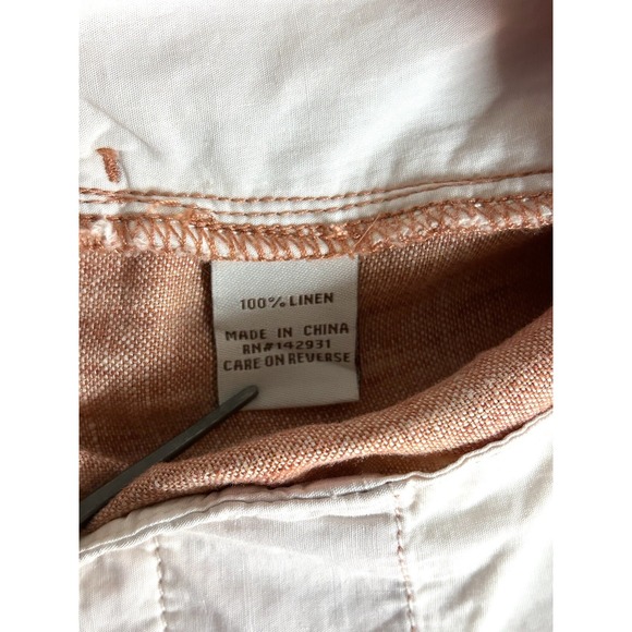 Madda Fella Shorts Key West Truman Linen Customs House‎ Brick Size 40 Resortwear - Picture 10 of 13